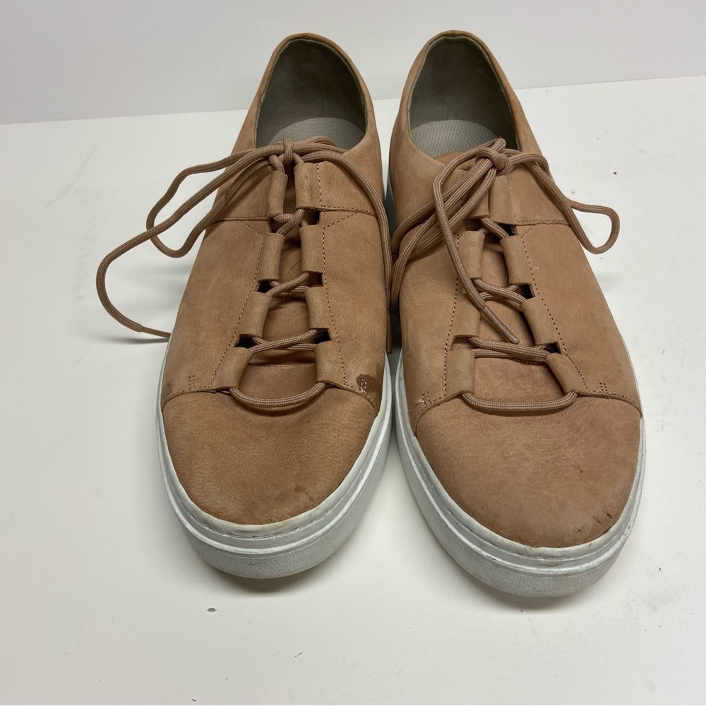 Eileen Fisher Women’s Prescot Platform Sneakers Tan Size 9.5